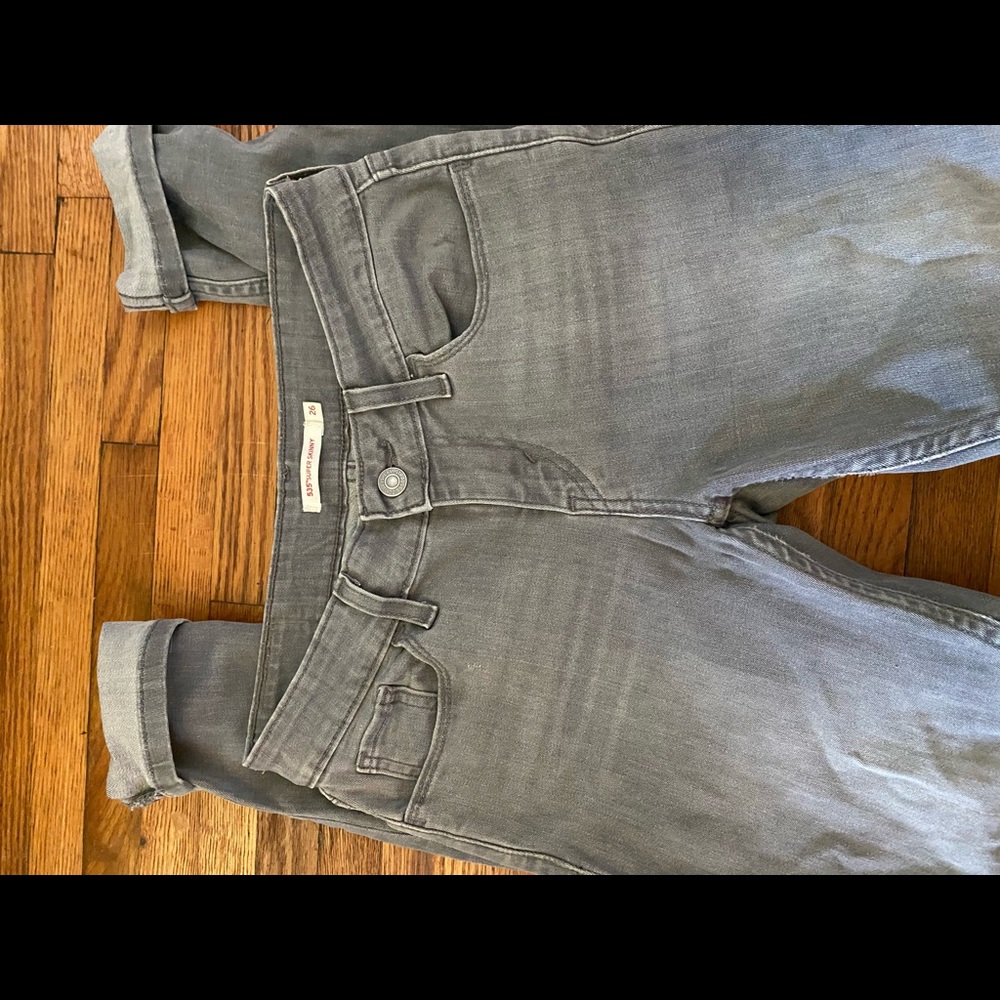 Levi’s 535 super skinny grey 26